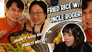 Chinese React to Uncle Roger Roasts Jimmy's Shrimp Fried Rice | Jimmy's Kitchen 4K