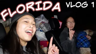 CHAOTIC 24 HOUR ROAD TRIP TO FL... (FL vlog 1)