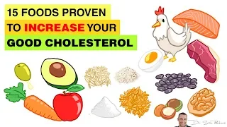 🥥 HDL - 15 Foods Proven To Increase Your Good Cholesterol - by Dr Sam Robbins