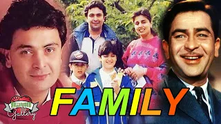 Rishi Kapoor Family With Parents, Wife, Son, Daughter, Brother, Sister & Uncle