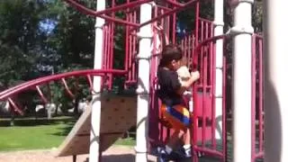 5 year old ninja warrior!