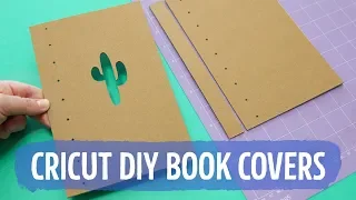 DIY Chipboard Book Covers with Cricut Maker 📚 Sea Lemon