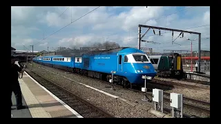 Trains at: Crewe, WCML, 14/05/21, Part 2/2, Feat. 37800, 56090, 37688, 88010, Blue Pullman HST