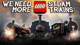 New LEGO Steam Trains For 2022? Why we Need More Steam Trains!