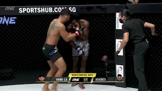 Aung La N Sang Vs Leandro Ataides highlights full fight