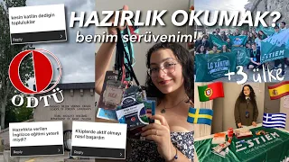 HAZIRLIK OKUMAK HAKKINDA HER ŞEY! ODTÜ Hazırlık, Katıldığım Topluluklar, Yurt Dışı İmkanı #hazırlık