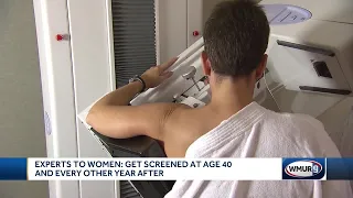 Experts recommend earlier mammograms