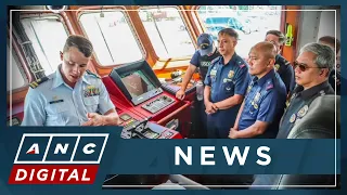 U.S. Coast Guard vessel Frederick Hatch visits PH Coast Guard in Tacloban | ANC