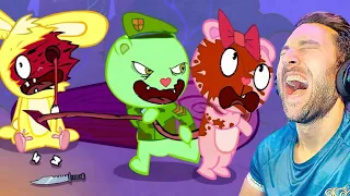 ¡DIBUJOS ANIMADOS QUE SON PARA ADULTOS SECRETAMENTE DE INTERNET! Happy Tree Friends