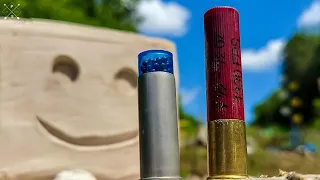 45 Colt vs .410 | Giant Clay Blocks