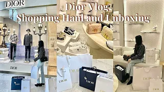 dior vlog 🤍 shopping haul and unboxing 🛍 philippines 💫