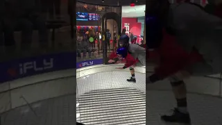 Indoor Skydiving Fail