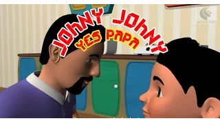 Johny   Johny  yes  papa | Nursery Rhymes | Kids Rhymes | 3D Video Rhymes