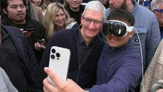 Apple começa a vender óculos de realidade mista Vision Pro | AFP