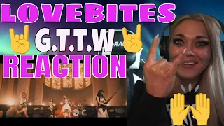 LOVEBITES GLORY TO THE WORLD REACTION | JUST JEN REACTS TO LOVEBITES | HOLY CANNOLI THESE GIRLS ROCK