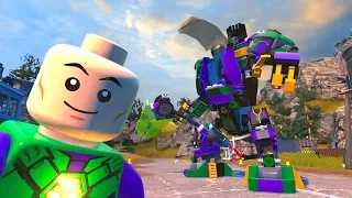 LEGO DC Super-Villains - Lex Luthor's Mech - Open World Free Roam Gameplay HD