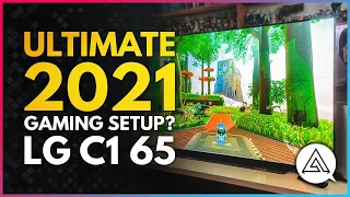 ULTIMATE 2021 GAMING SETUP? New 4K OLED TV With G-Sync & FreeSync for Next Gen Gaming! LG C1 65 OLED