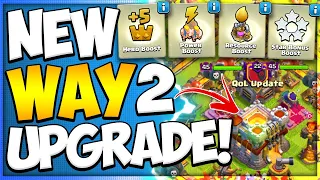 New Town Hall Upgrade Boost | No Resource Army in Clash of Clans June Update Quality of Life Changes