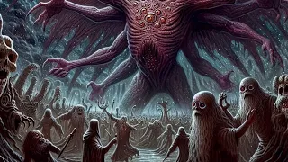 Lovecraftian Cosmic Horror A.I Art 34