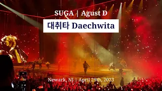 230429 Daechwita 대취타 - SUGA Agust D in Newark, NJ | Prudential Center [4k]