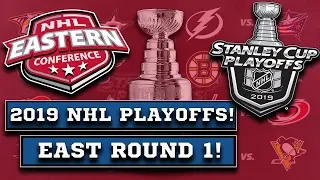 NHL Playoffs 2019 Round 1 Predictions: Eastern Conference!