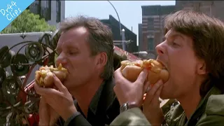 🌭Eating scene "Frog Dog" Hotdog🌭. From the movie [The Hard Way]