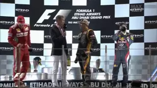 Full Podium - Abu Dhabi 2012 with Finnish commentary