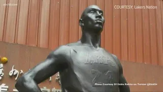 Fans call for statue honoring Kobe Bryant outside Staples Center