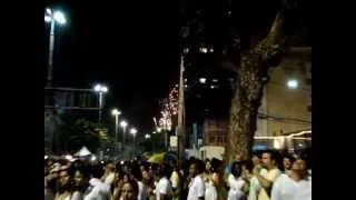 Reveillon 2013 show pirotecnicoem Praia de Boa Viagem - Recife - PE