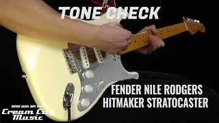 TONE CHECK: Fender Nile Rodgers Hitmaker Stratocaster Demo