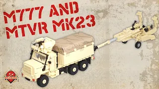 Massive Howitzer and Cargo Truck - Custom Military LEGO by Brickmania