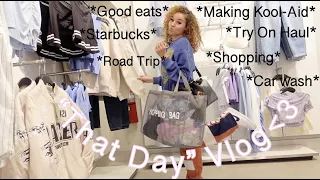 *RESPONSIBILITY FREE VLOG* ROAD TRIP, SHOPPING, GOOD EATS, ETC.