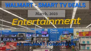 WALMART SMART TV DEALS - MARCH 2023