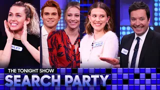 Tonight Show Search Party with Miley Cyrus, the Riverdale Cast and the Stranger Things Cast