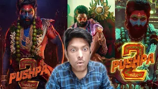 Pushpa 2 - The Rule Hindi Teaser Trailer | Allu Arjun, Rashmika, Fahadh Faasil | Reaction Video 😱😱