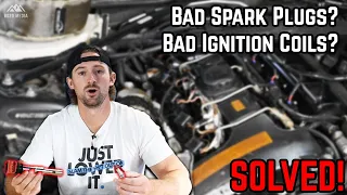 DIY - How to Diagnose Bad Spark Plugs & Ignition Coils!