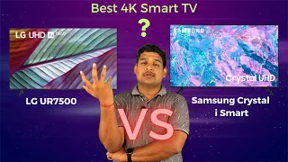 LG UR7500 TV Vs Samsung Crystal I Smart TV | Best 4k TV 2023 Yet