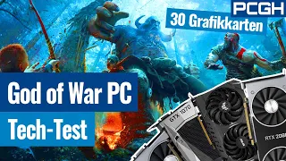 GOD OF WAR PC | SO muss ein PC-Port aussehen! PCGH-Tech-Test mit 30 Grafikkarten