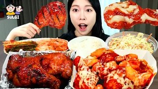 Let's eat Seasoned Chicken with Rice!!🍗 chicken asmr mukbang