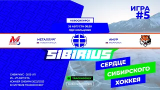 Матч №5 • Металлург — Амур • 2013-U11  •  Арена ЛДС Кольцово 26 августа 2023 в 08:30