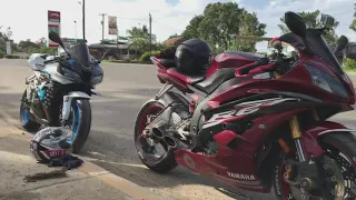 Yamaha R6 VS Honda Cbr600rr