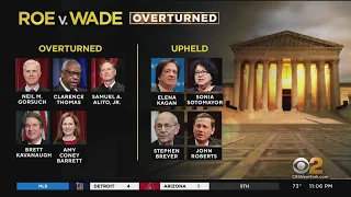 Supreme Court justices vote to overturn Roe v. Wade
