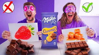 УГАДАЙ ВКУС ШОКОЛАДА MILKA ЧТОБЫ ВЫЖИТЬ ! ЭКСТРЕМАЛЬНО СЛАДКИЙ ЧЕЛЛЕНДЖ!