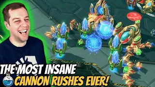 YOU CAN'T DEFEND MY CANNON RUSH! | Cannon Rush to Grandmaster #12 StarCraft 2