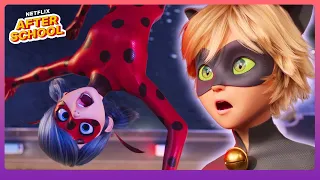 Ladybug & Cat Noir's FIRST Battle 🐞🐱 Miraculous: Ladybug & Cat Noir, The Movie | Netflix