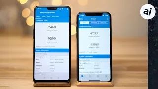 iPhone X vs OnePlus 6 Benchmark Comparison