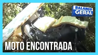 Polícia encontra moto que foi roubada da equipe da Record TV