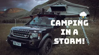 ROOFTOP TENT CAMPING in the UK's WETTEST PLACE!