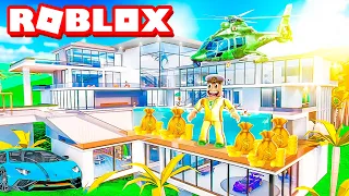 Building a SUPER MEGA MANSION in ROBLOX