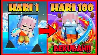 100 HARI ATUN MENJADI AVATAR & MENGUASAI SEMUA ELEMEN !! Feat @sapipurba Minecraft